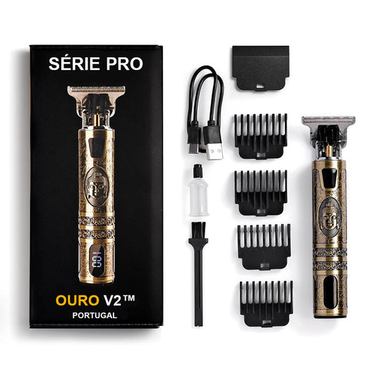 Barbeador Recarregável - Pro Ouro V2™