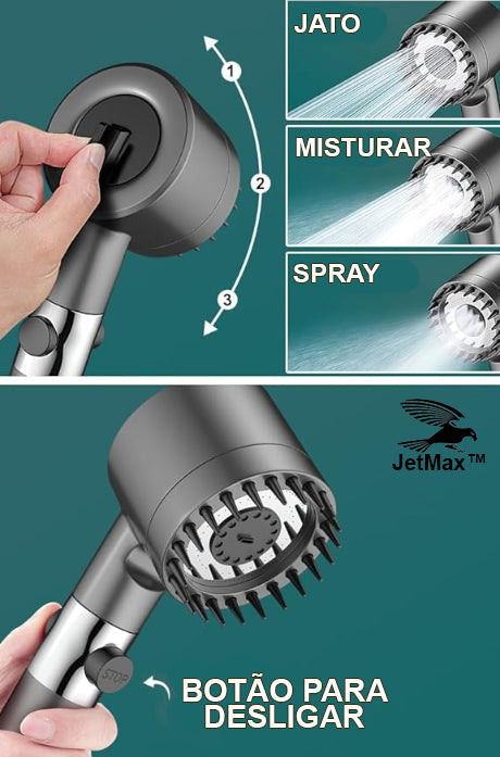 Chuveiro de alta pressão - JetMax™